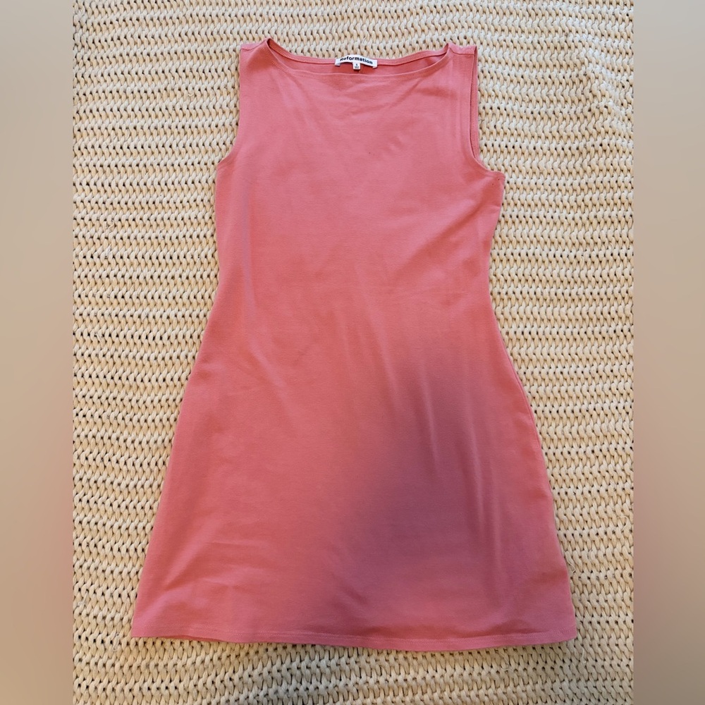 Reformation Pink Mini Drsss